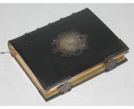 Heures Romaines Avec Figures par A Queyroy Gravees par A Gusman, Alfred Mame et Fils, octavo, niello white metal mounted, gil