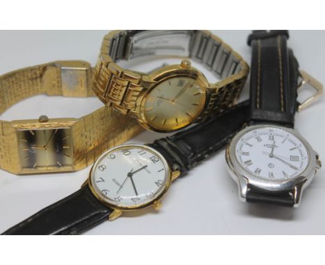 A group of four vintage wristwatch comprising two Rotary a Philip Mercier and a Limit  