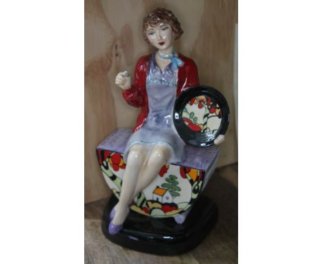 A Peggy Davies Clarice Cliff figure "The Artisan".  Condition - very good, no damage/repair, little wear.
