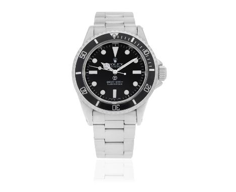 Rolex. A rare stainless steel automatic bracelet watch issued to the Royal Navy offered on behalf of the family of the origin