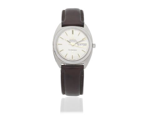 Omega. A stainless steel automatic calendar wristwatchModel: ConstellationReference: ST168019Date: Purchased 24th December 19
