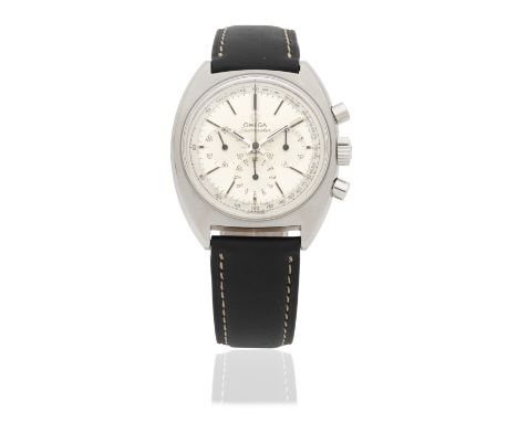 Omega. A stainless steel manual wind chronograph wristwatchModel: Seamaster chronographReference: 145.006-66Date: Circa 1968M