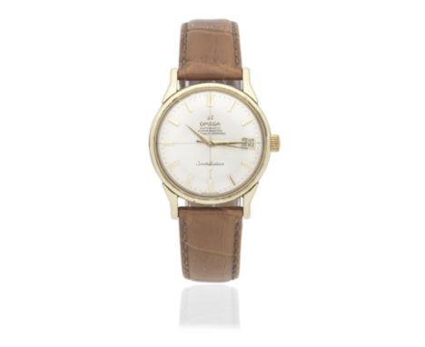 Omega. A gold plated stainless steel automatic calendar wristwatchModel: ConstellationReference: 168.005Date: Purchased 6th O