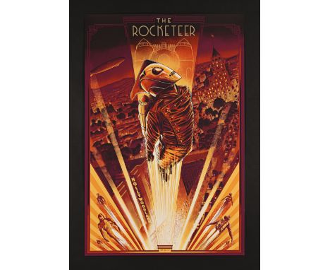 THE ROCKETEER (1991) - Hand-Numbered Limited Edition Print by Cesar Moreno, 2017Bidding for this lot will end on Thursday 30t