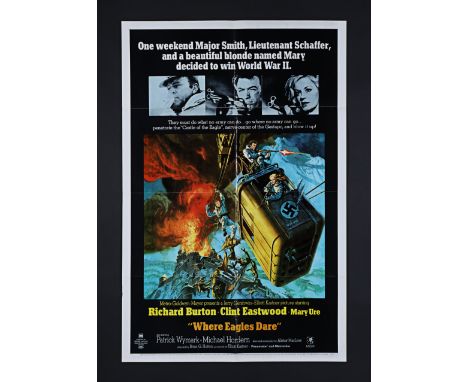 WHERE EAGLES DARE (1968) - David Frangioni Collection: US One-Sheet, 1968Bidding for this lot will end on Thursday 30th May. 