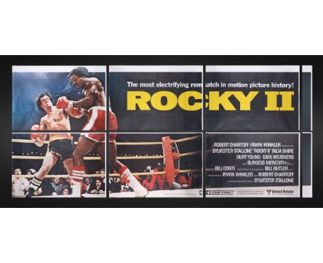 ROCKY II (1979) - David Frangioni Collection: US International 24-Sheet, 1979Bidding for this lot will end on Thursday 30th M