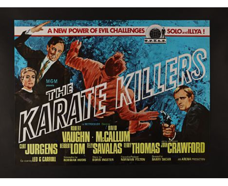 MAN FROM UNCLE: THE KARATE KILLERS (1967) - UK Quad, 1967Bidding for this lot will end on Thursday 30th May. The auction will