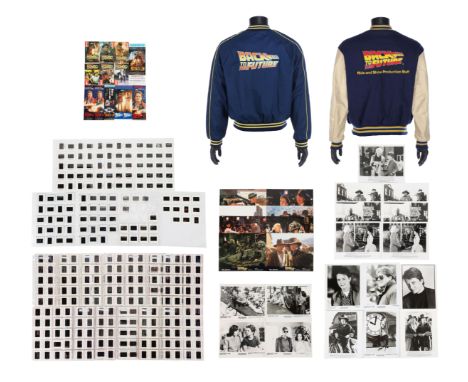 BACK TO THE FUTURE TRILOGY (1985-1990) - Collection of Promotional Jackets, Slides and Various EphemeraBidding for this lot w