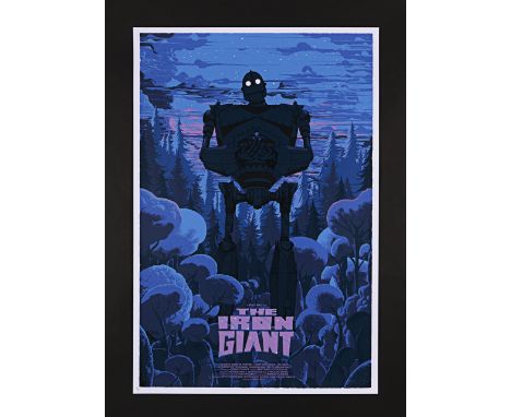 THE IRON GIANT (1999) - Hand-Numbered Limited Edition Variant Print by Kilian Eng, 2016Bidding for this lot will end on Thurs