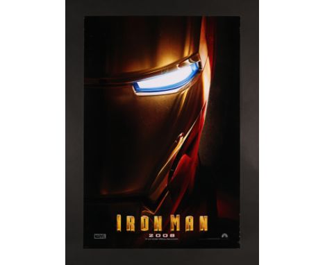 IRON MAN (2008) - Two British One-Sheets - Advance and Teaser, 2008Bidding for this lot will end on Thursday 30th May. The au