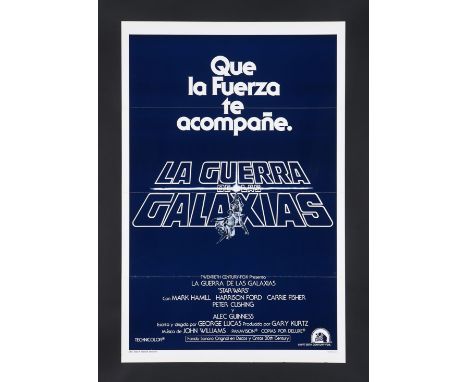 STAR WARS: A NEW HOPE (1977) - David Frangioni Collection: US Spanish Teaser One-Sheet, 1977Bidding for this lot will end on 