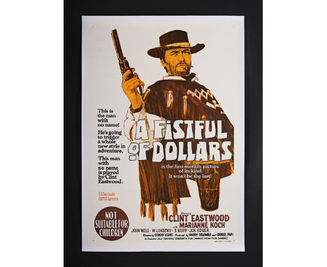 A FISTFUL OF DOLLARS (1964) - David Frangioni Collection: Australian One-Sheet - Linen-Backed, 1967Bidding for this lot will 