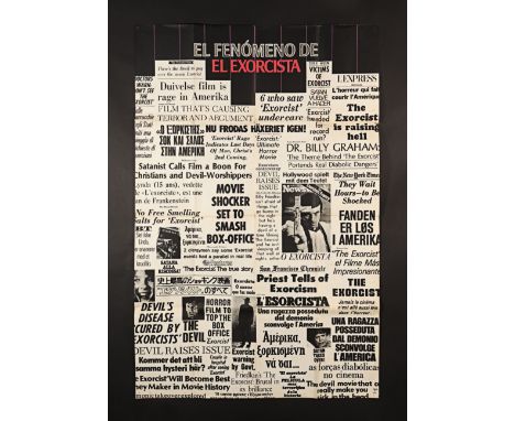 THE EXORCIST (1973) - David Frangioni Collection: US International 40 x 60, circa 1974Bidding for this lot will end on Thursd