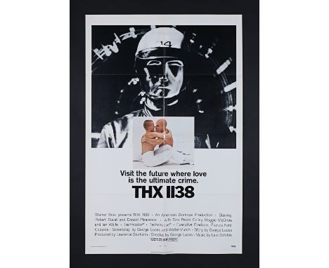 THX 1138 (1971) - David Frangioni Collection: US One-Sheet, 1971Bidding for this lot will end on Thursday 30th May. The aucti