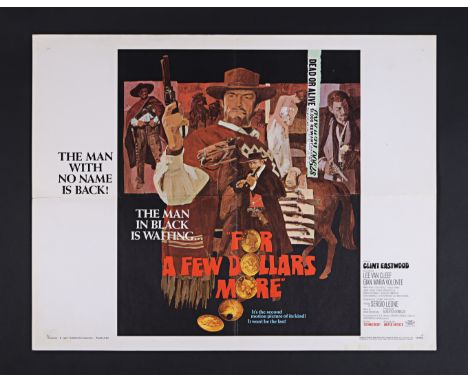 FOR A FEW DOLLARS MORE (1965) - David Frangioni Collection: US Half-Sheet, 1967 (First Release)Bidding for this lot will end 