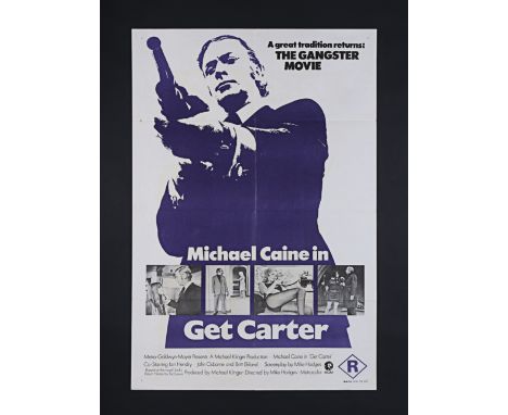 GET CARTER (1971) - David Frangioni Collection: Australian One-Sheet, 1971Bidding for this lot will end on Thursday 30th May.