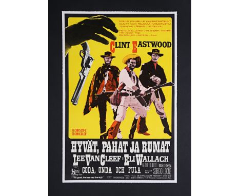 THE GOOD, THE BAD AND THE UGLY (1966) - David Frangioni Collection: Finnish Poster - Linen-Backed, 1968 (First Release)Biddin