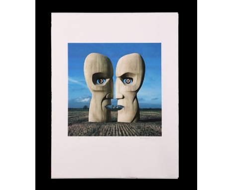 PINK FLOYD - Limited Edition The Division Bell Print Signed by Artist Storm Thorgerson, 2001Bidding for this lot will end on 