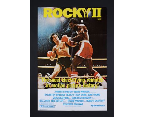 ROCKY II (1979) - David Frangioni Collection: Australian One-Sheet, 1979Bidding for this lot will end on Thursday 30th May. T