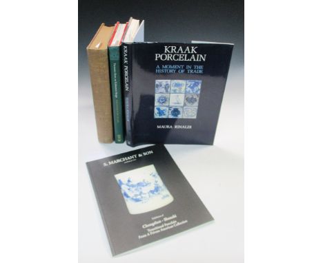 Kraak, Shunzi and 'Early Ceramic Wares from China', four volumes, by Maura Rinaldi, Butler, Curtis and Little and A L Hetheri
