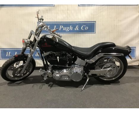 Harley Davidson Tomahawk motorcycle. 1992. 1340cc. Has been stood for four years so will need recommissioning, no battery but