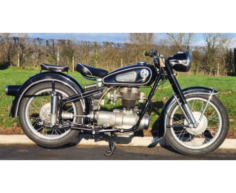 BMW R25/3 motorcycle. 1955. 250cc. Matching frame and engine numbers. Comes with assorted manuals and other paper work includ