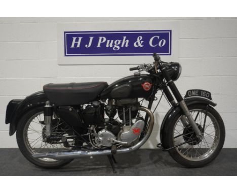 Matchless G80 motorcycle. 1952. Engine No. 52/G8020828. c/w lots of paper work to include certificates, invoices and letters.