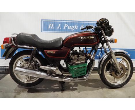 Honda CB750K motorcycle. 1981. 748cc. Engine dismantled, not complete. Stored for over 25 years. Reg. NPK 860W. V5 