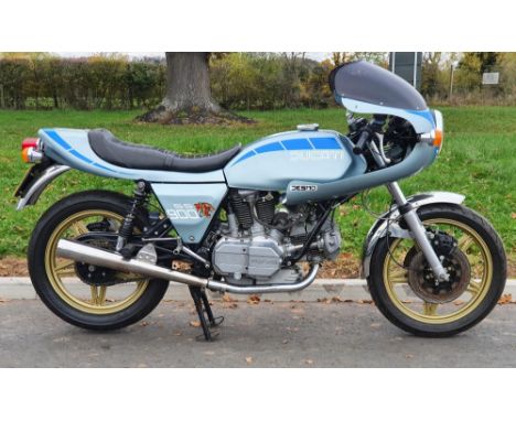 Ducati SS900 motorcycle. 1979. 864cc. Frame no. 903123 Engine no. 903529, please note these numbers do not match the V5.&nbsp