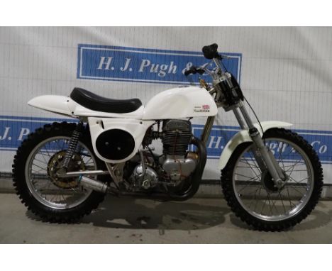 Jawa Rickman Matisse scrambler. MRD built frame Number MRD99056, Machine was built by James Holland and supplied to owner Apr