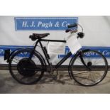 BSA Cyclemaster bicycle. 1951. Starts and runs. V5 & Buff log book. Reg. KTX 687