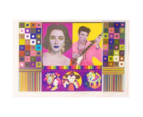 § Sir Eduardo Paolozzi R.A., H.R.S.A. (British 1924-2005) An Empire of Silly Statistics...A Fake War of Public Relations, 196