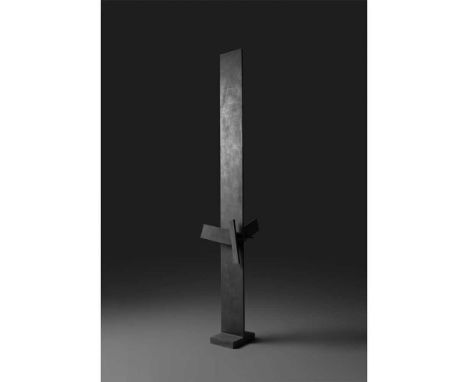 § Robert Adams (British 1917-1984) Vertical Form No.1, 1965, Opus 237  stamped and dated ADAMS 1965 (to base), bronzed steel 