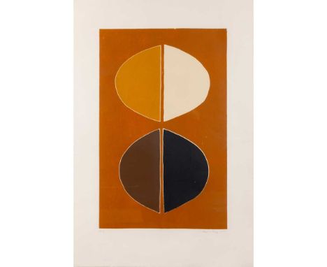 § Breon O'Casey (British 1928-2011) Divided Circles, 2003  signed and dated (lower right), inscribed PP I (lower left), litho