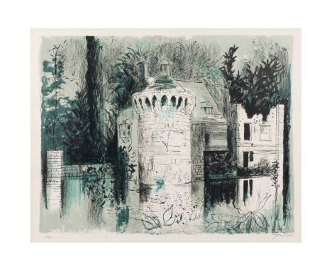 § John Piper C.H. (British 1903-1992) Scotney Castle, Kent (Levinson 265) signed and numbered 27/120 in pencil (in the margin