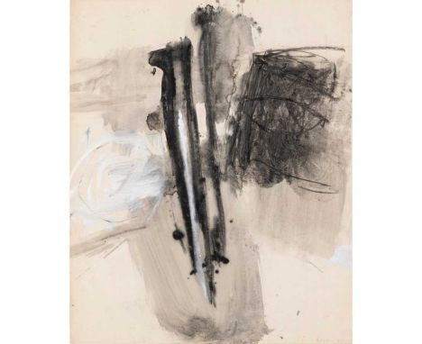§ Trevor Bell (British 1930-2017) Sea Edge Movements, 1958 signed and dated Bell 58 (lower right), mixed media on paperDimens