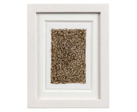 Sol Le Witt (American 1928-2007) Untitled (for RCA Secret)  ink on postcard   Dimensions:15cm x 10cm (6in x 4in)  Provenance: