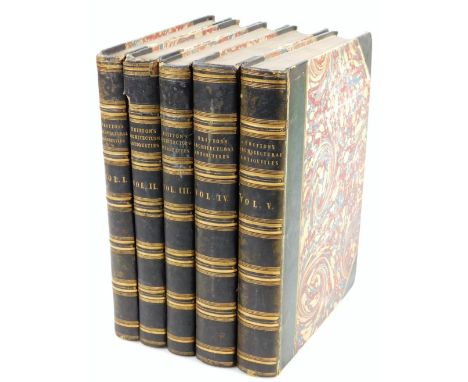 Britton (John). The Architectural Antiquities Of Great Britain Represented And Illustrated In A Series Of Views Elevations Pl