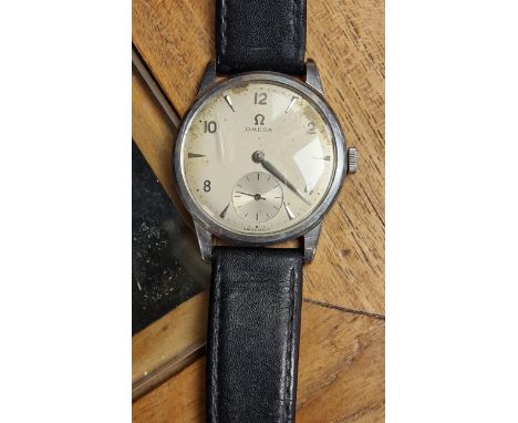 Vintage Omega Gents Slim Wrist Watch