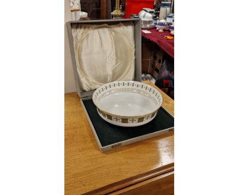 Spode Anniversary of the Football League 75yrs Commemorative Bowl