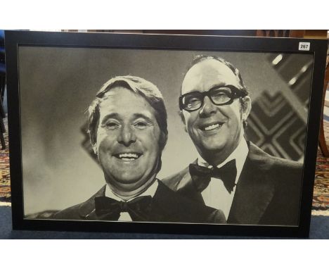 Modern Print on Canvas, 'Morecombe & Wise', 54cm x 87cm.