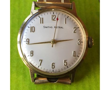 GENTS SMITHS ASTRAL WRIST WATCH O EXPANDING STRAP WITH EXTRA LINKS