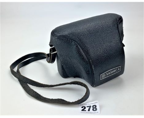 Yashica Electro 35 GL camera in case
