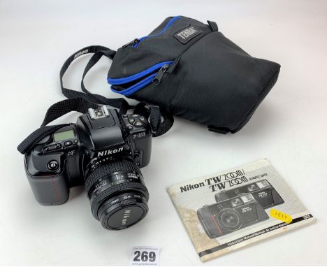 Nikon F-601 AF digital camera in Tenba camera bag