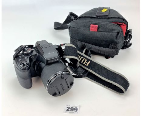 Fujifilm Finepix 46x Full Hd digital camera, 16 megapixels, with strap in camera bag&nbsp;