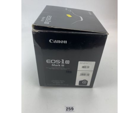 Canon EOS-1D Mark III digital camera in box (no accessories)