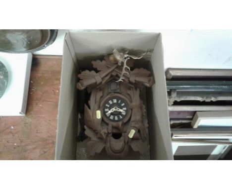 A Black Forest cuckoo clock