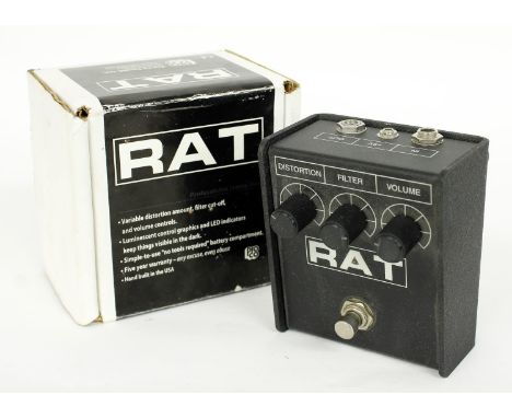 Pro Co Rat guitar pedal, made in USA, boxed  *Please note: Gardiner Houlgate do not guarantee the full working order of any e