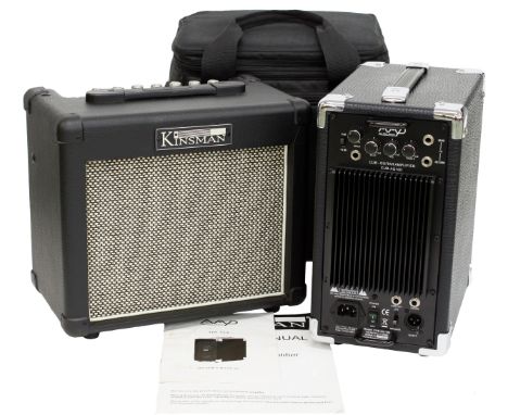 Phil Jones AAP Cub guitar amplifier, with original gig bag; together with a Kinsman K15GFX 15 watt guitar amplifier (2)  *Ple