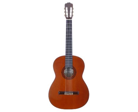 Asturias AST-80 classical guitar, made in Japan; Back and sides: rosewood, a few light marks but generally very acceptable fo